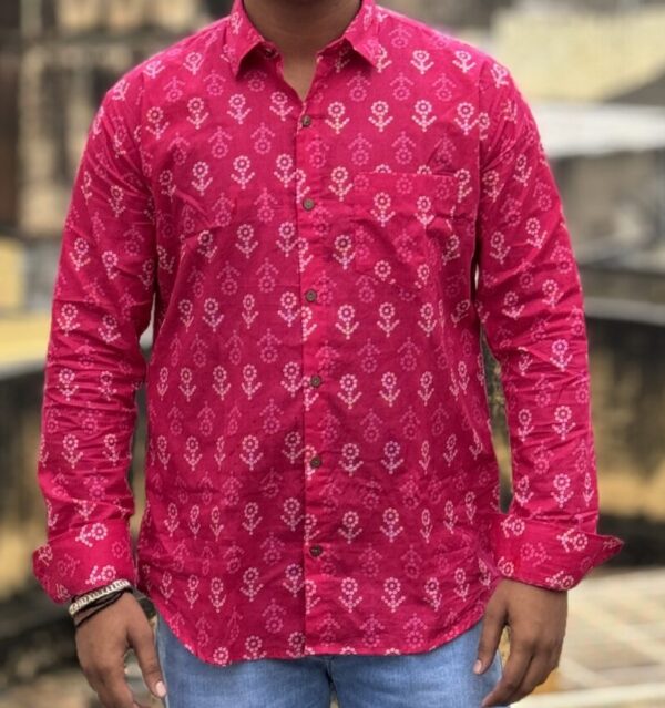 bloomfit floral shirt