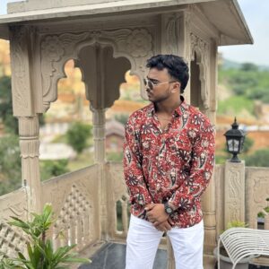 Rangrez Red Heritage Shirt