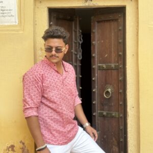 Gulabi Block Printed Cotton Kurta