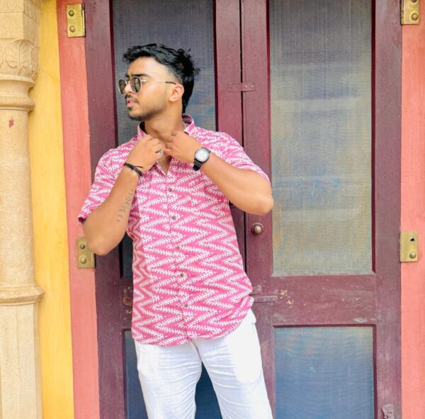 gulaabi lehar shirt